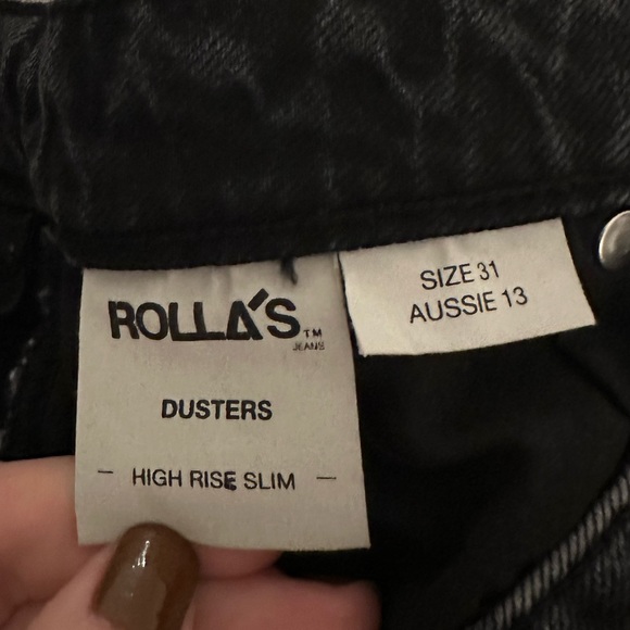 ROLLA’S Dusters High Rise Slim Straight Jean - Picture 8 of 10